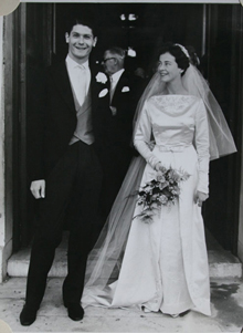 David and Joyce St Cyr-Sands wedding photo